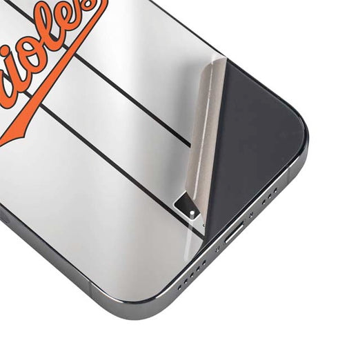 MLB Baltimore Orioles Home Jersey iPhone 16 Pro Skin